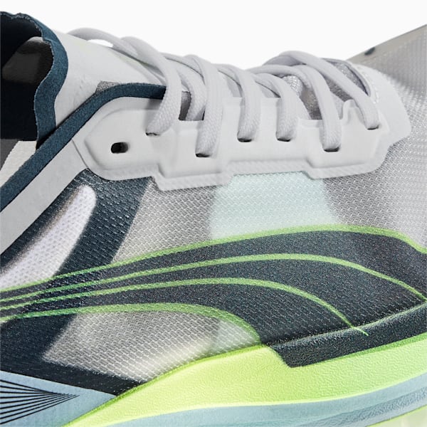 Deviate Nitro Elite Men's Running Shoes, Puma White-Dark Slate-Fizzy Light
