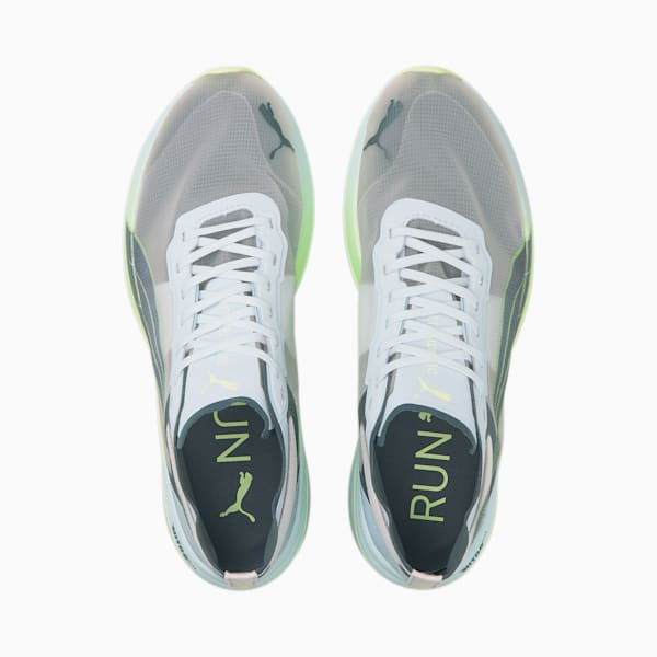 Deviate Nitro Elite Men's Running Shoes, Puma White-Dark Slate-Fizzy Light