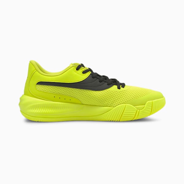 Triple Basketball Sneakers, Yellow Glow-Puma Black