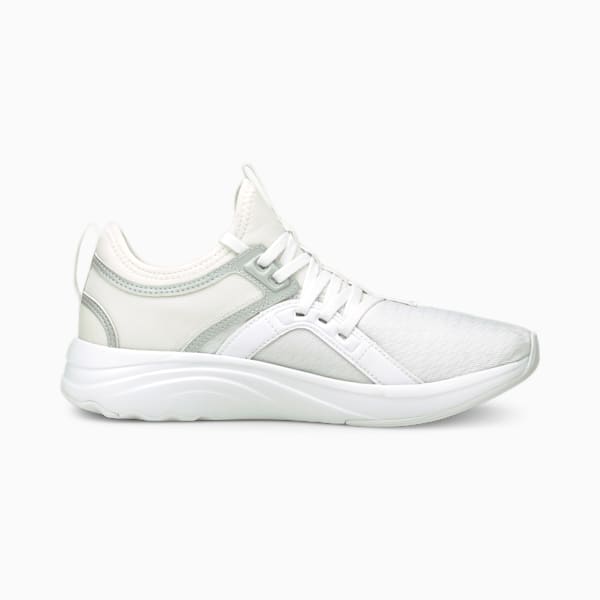 Tenis Mujer Softride Sophia Q4 Shine, Puma White-Metallic Silver, extralarge