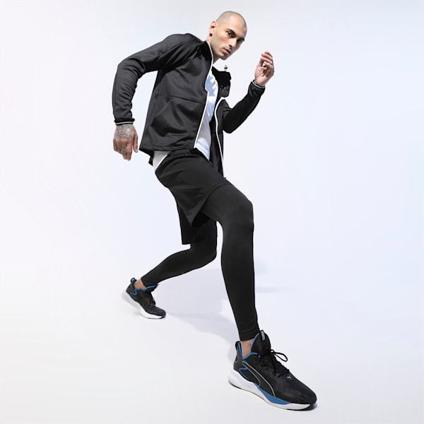Softride Rift Tech Emboss Men's Walking Shoes, Puma Black-Future Blue