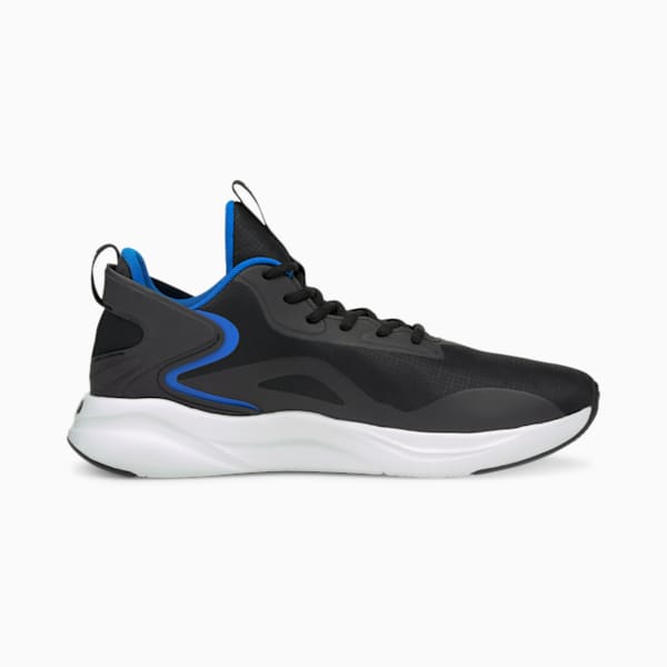 Softride Rift Tech Embossed Men's Running Shoes, Puma Black-Future Blue, extralarge