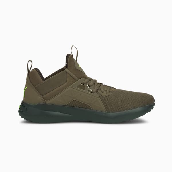 SOFTRIDE Enzo Nxt Men's Running Shoes, Grape Leaf-Puma Black-Green Glare, extralarge-IND