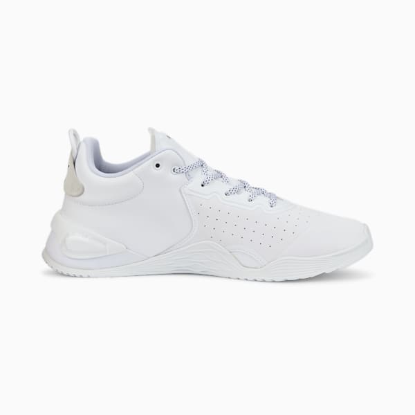 Fuse Performance Leather Training Shoes, Puma White-Puma Black, extralarge