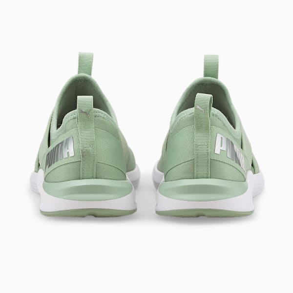 Puma slip ons women green store