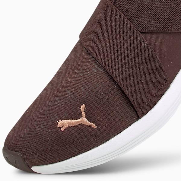 Prowl Slip-On Shine Women's Training Shoes, Fudge-Rose Gold, extralarge