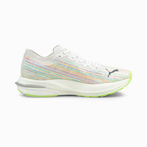 Deviate Nitro Women's Spectra Running Shoes, Puma White-Green Glare, extralarge-IND