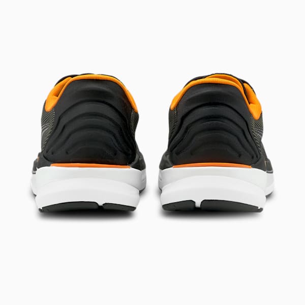 Zapatos para correr Magnify Nitro WTR para hombre, Puma Black-Orange Glow