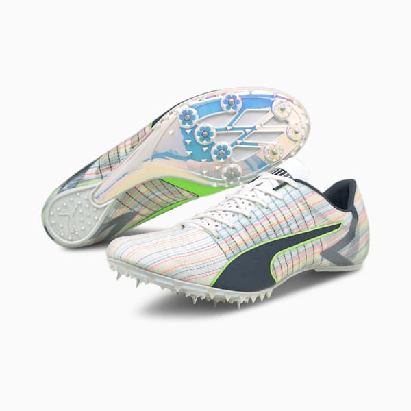 evoSPEED Future 2 SP Track and Field Shoes, Puma White-Spellbound
