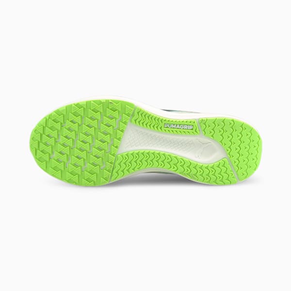 Velocity Nitro Spectra Women's Running Shoes, Puma White-Spellbound-Green Glare