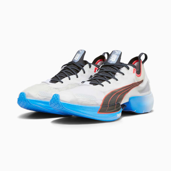 Fast-R NITRO Elite Men's Running Shoes, PUMA White-Ultra Blue, extralarge-GBR
