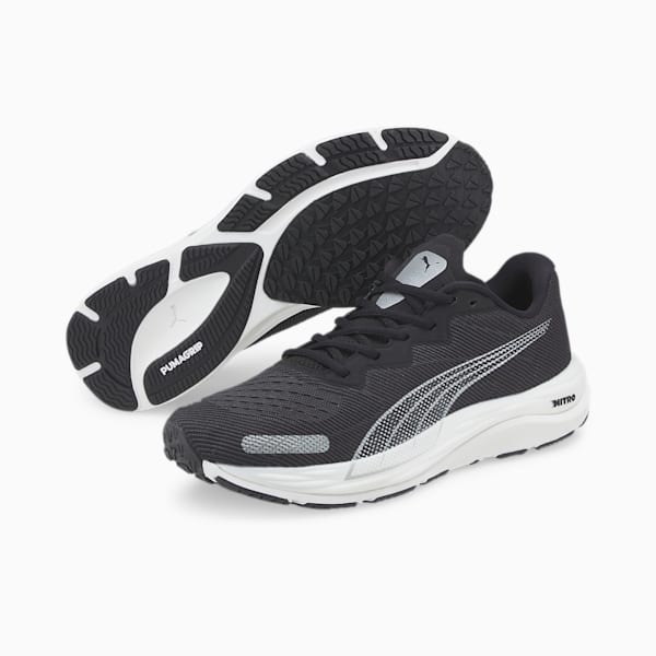 Velocity NITRO™ 2 Men's Running Shoes, Puma Black-Puma White, extralarge-IND