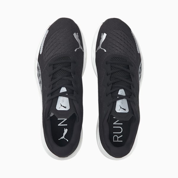 Velocity Nitro 2 Men's Running Shoes, Puma Black-Puma White, extralarge-IND