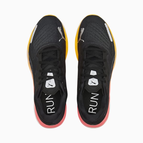 Velocity NITRO™ 2 Men's Running Shoes, Puma Black-Sunset Glow, extralarge-IND