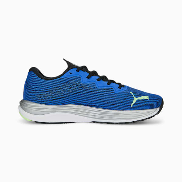 Velocity NITRO 2 Men's Running Shoes, Royal Sapphire-Fizzy Lime, extralarge-GBR