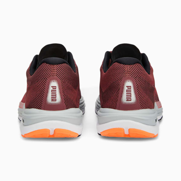 Velocity Nitro 2 Men's Running Shoes, Wood Violet-Ultra Orange, extralarge-IND