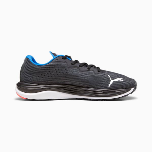 メンズ ヴェロシティ ニトロ 2 ランニングシューズ, Puma Black-Fire Orchid-Ultra Blue, extralarge-JPN