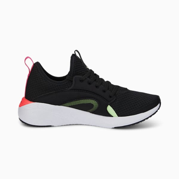 Better Foam Adore Women's Running Shoes, Puma Black-Fizzy Apple, extralarge-IND