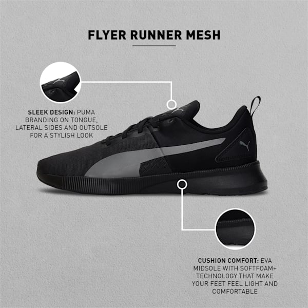 Flyer Runner Mesh Unisex Running Shoes PUMA