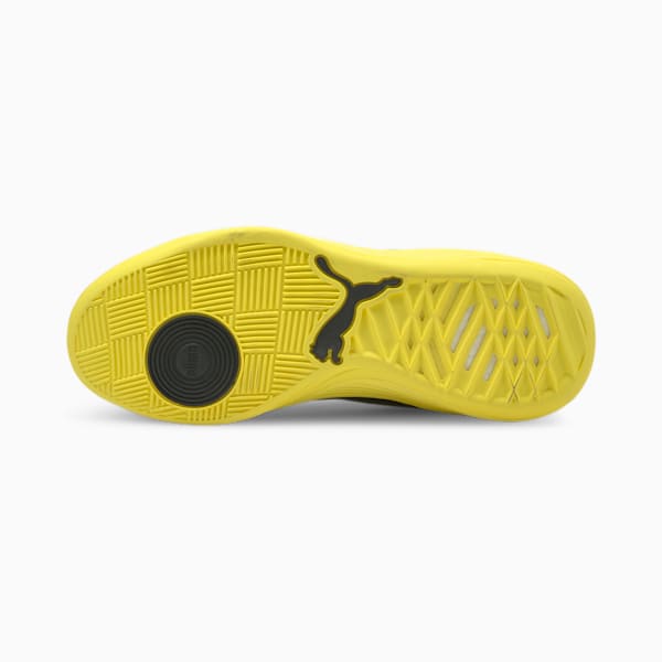 Porsche Legacy Clyde All-Pro Basketball Shoes, Celandine-Puma Black, extralarge