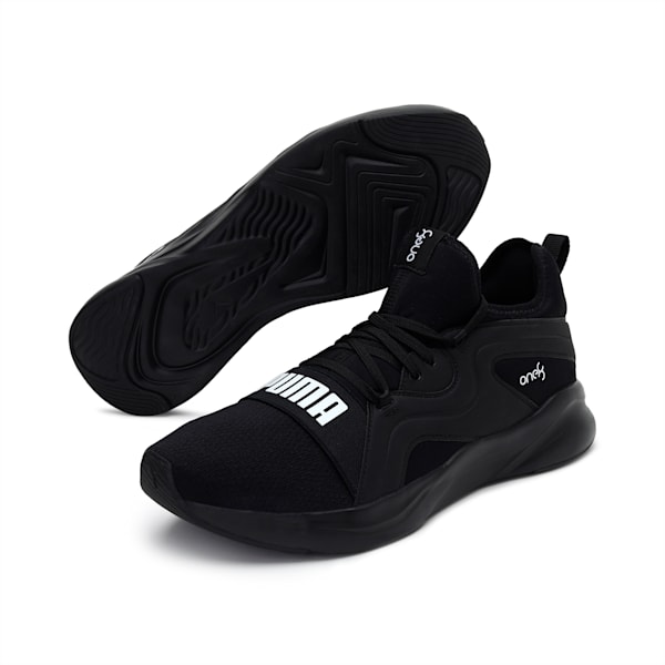 SOFTRIDE Rift Breeze one8 Men's Walking Shoes, Puma Black, extralarge-IND