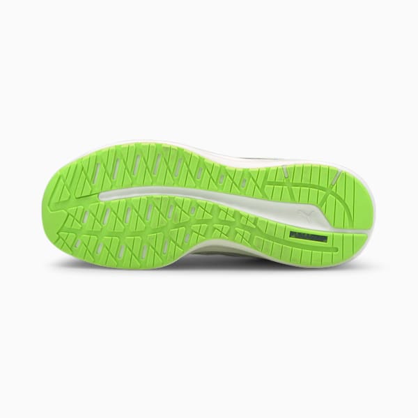 Magnify Nitro SP Men's Running Shoes, Puma White-Sunblaze-Green Glare