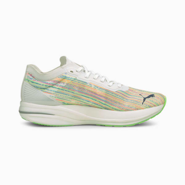 ディヴィエイト ニトロ エリート スペクトラ ランニングシューズ, Puma White-Green Glare, extralarge-JPN