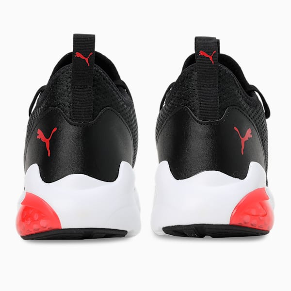 Cell Vive Bright Men's Running Shoes, Puma Black-High Risk Red-Puma White, extralarge-IND