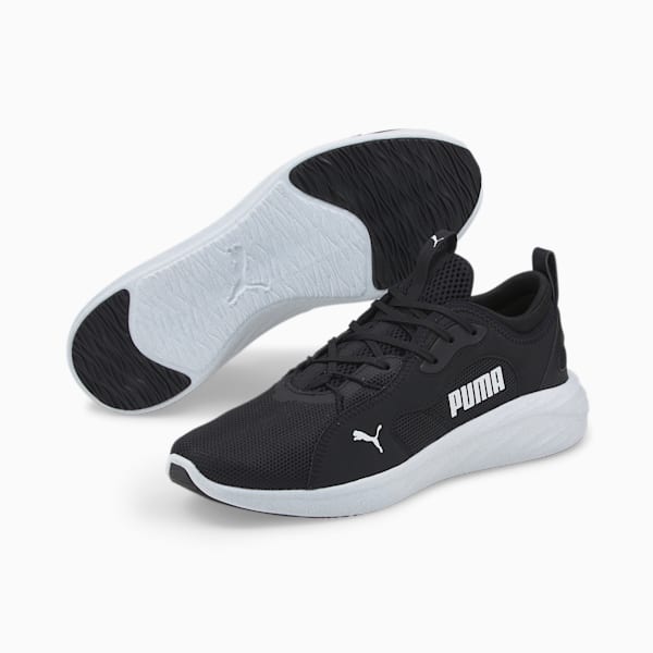 Better Foam Emerge Street Men's Running Shoes, Puma Black-Puma White, extralarge