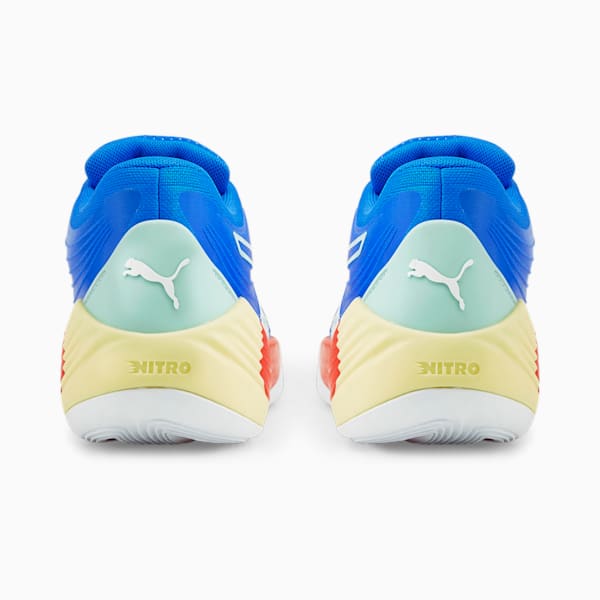 Fusion Nitro Unisex Basketball Shoes, Bluemazing-Sunblaze, extralarge-IND