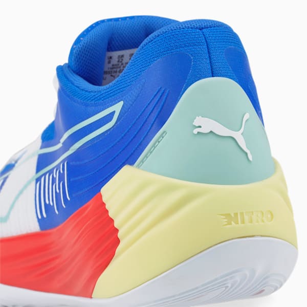 Fusion NITRO™ Basketball Shoes, Bluemazing-Sunblaze, extralarge