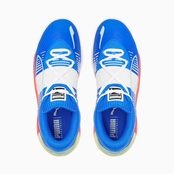Zapatos de básquetbol Fusion Nitro, Bluemazing-Sunblaze, extralarge