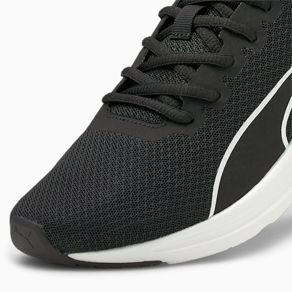 Accent Unisex Running Shoes, Puma Black-Puma White, extralarge-AUS