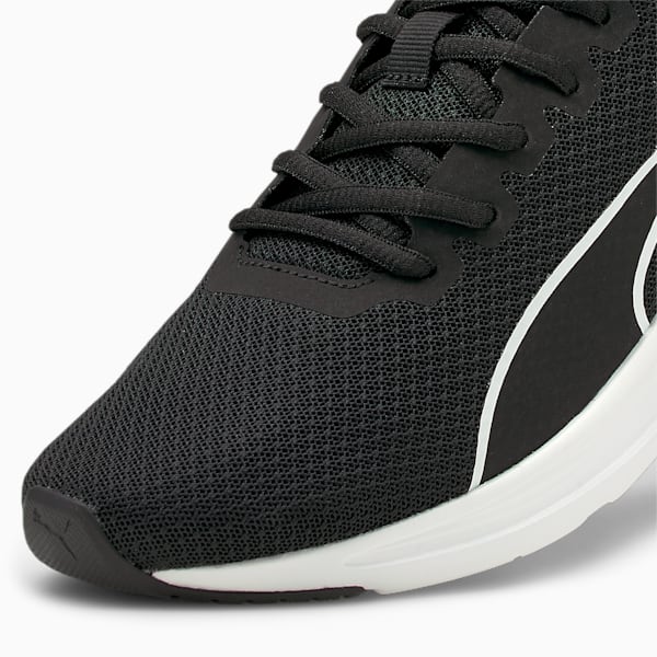 Accent Unisex Running Shoes, Puma Black-Puma White, extralarge-IND