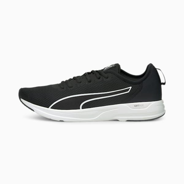 Accent Unisex Running Shoes, Puma Black-Puma White, extralarge-AUS