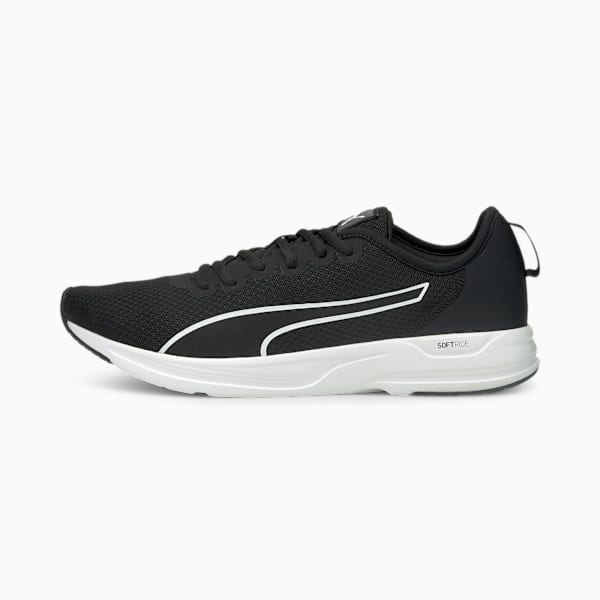 Accent Running Shoes, Puma Black-Puma White, extralarge-IND