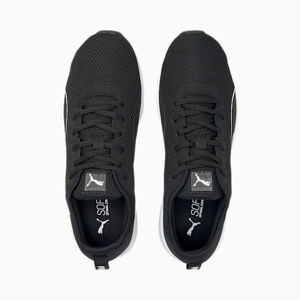 Accent Running Shoes, Puma Black-Puma White, extralarge-IND