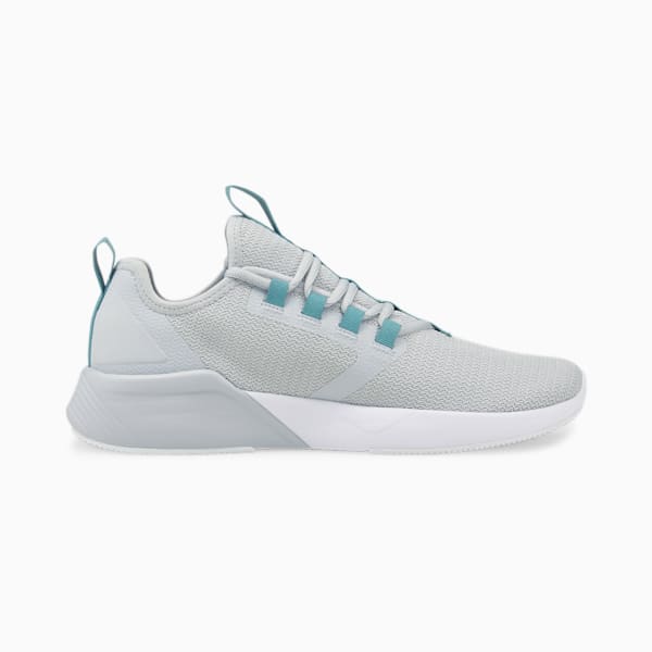 Retaliate Block Men's Running Shoes, Harbor Mist-Mineral Blue-Puma White, extralarge-GBR