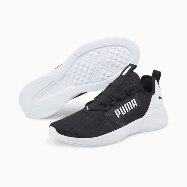 Retaliate Block Men's Training Shoes, Puma Black-Puma White, extralarge-IND