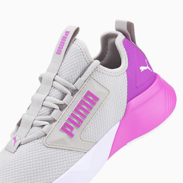 Retaliate Mesh Women's Running Shoes, Gray Violet-Electric Orchid, extralarge-IND