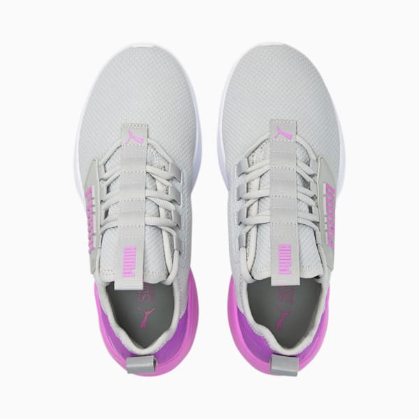 Retaliate Mesh Women's Running Shoes, Gray Violet-Electric Orchid, extralarge-IND