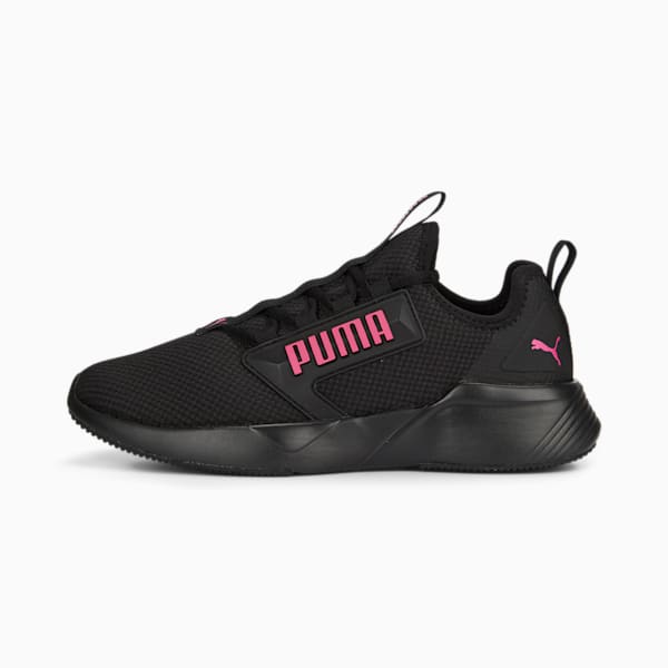 Retaliate Mesh Women's Running Shoes, PUMA Black-Orchid Shadow, extralarge-IND