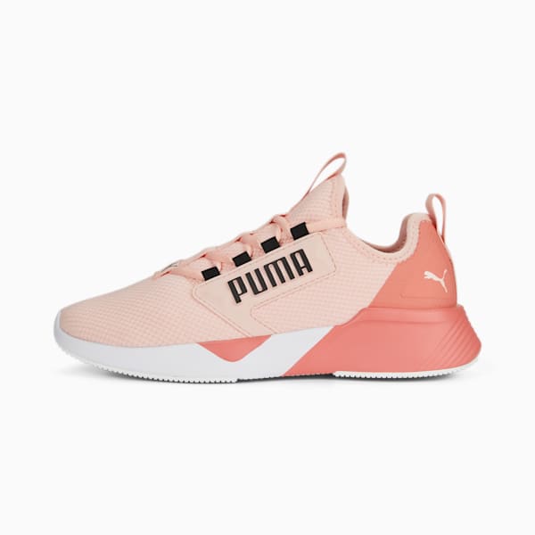 ウィメンズ リタリエイト メッシュ ランニングシューズ, Rose Dust-Hibiscus Flower-PUMA Black