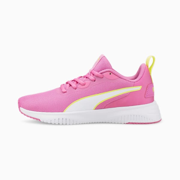 Flyer Flex Kid's Running Shoes, Opera Mauve-Puma White, extralarge-IND