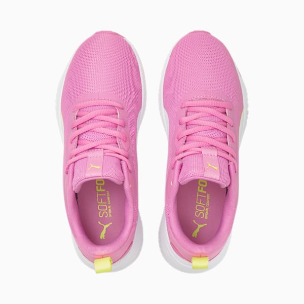 Flyer Flex Kid's Running Shoes, Opera Mauve-Puma White, extralarge-IND