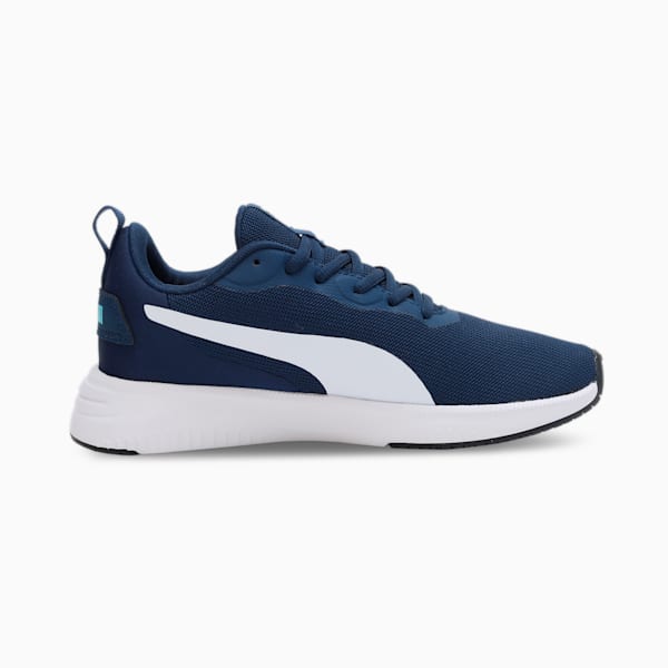 Flyer Flex Kid's Running Shoes, Persian Blue-PUMA White, extralarge-IND