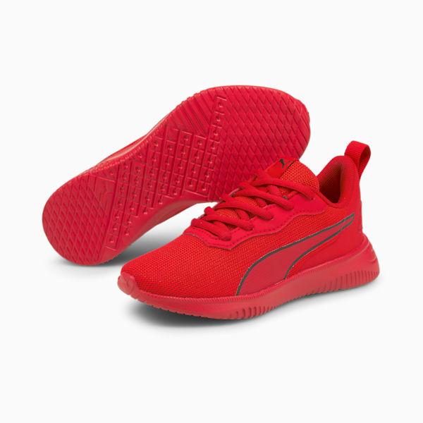 Flyer Flex Kids' Trainers, High Risk Red-Puma Black, extralarge-IND