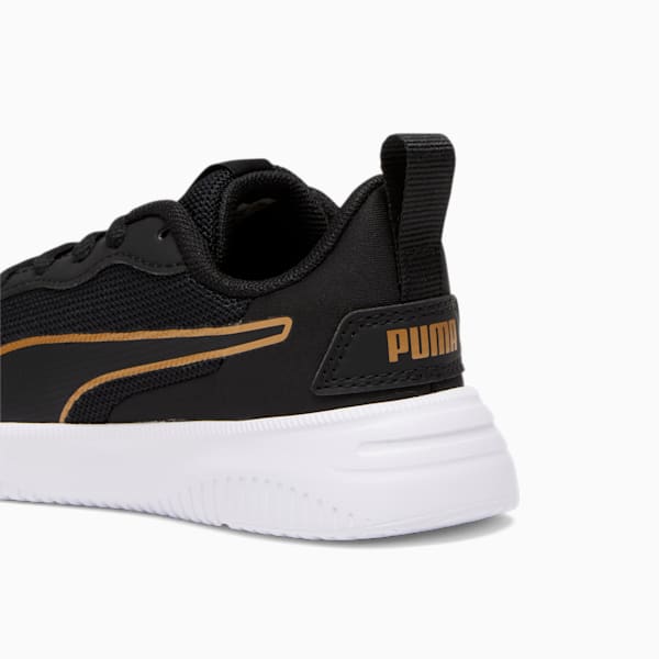 Flyer Flex Little Kids' Sneakers, Puma Black-Puma Team Gold, extralarge