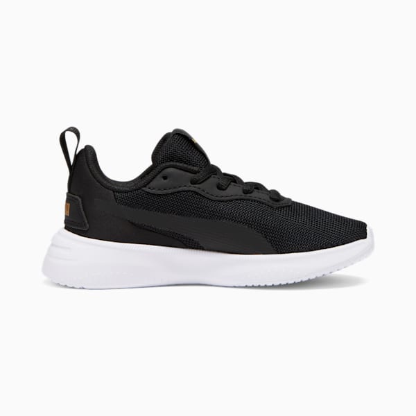 Flyer Flex Little Kids' Sneakers, Puma Black-Puma Team Gold, extralarge
