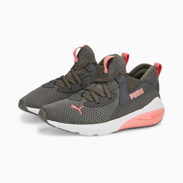 Cell Vive Little Kids' Sneakers, CASTLEROCK-Carnation Pink-Puma White, extralarge